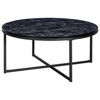 COUCHTISCH in Holzwerkstoff  - Schwarz, Konventionell, Holzwerkstoff/Metall (80/36cm) - MID.YOU