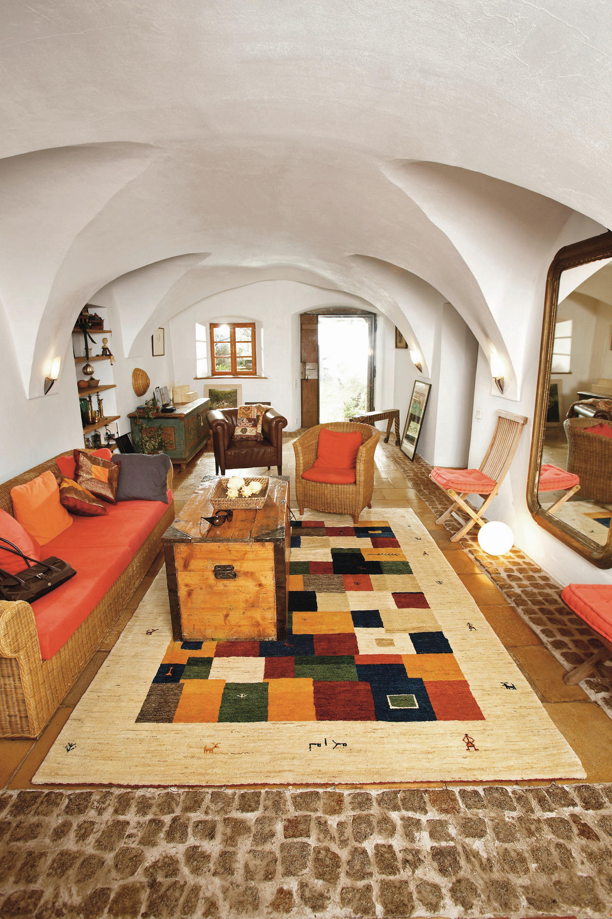 ORIENTTEPPICH 250/350 cm Oase Creme, Multicolor  - Multicolor/Creme, LIFESTYLE, Textil (250/350cm) - Cazaris