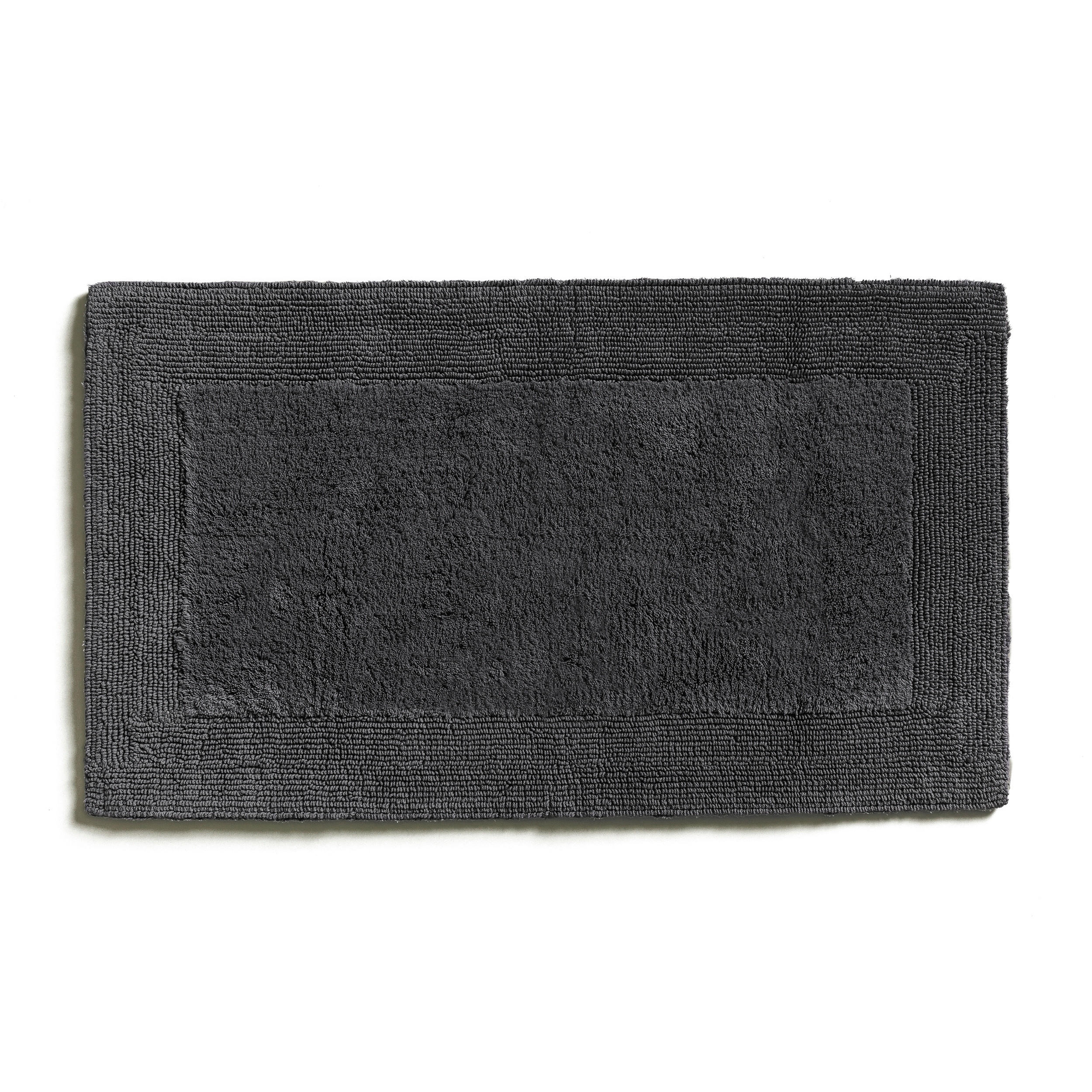BADTEPPICH Dunkelgrau 60/100 cm  - Dunkelgrau, Basics, Textil (60/100cm) - Moeve