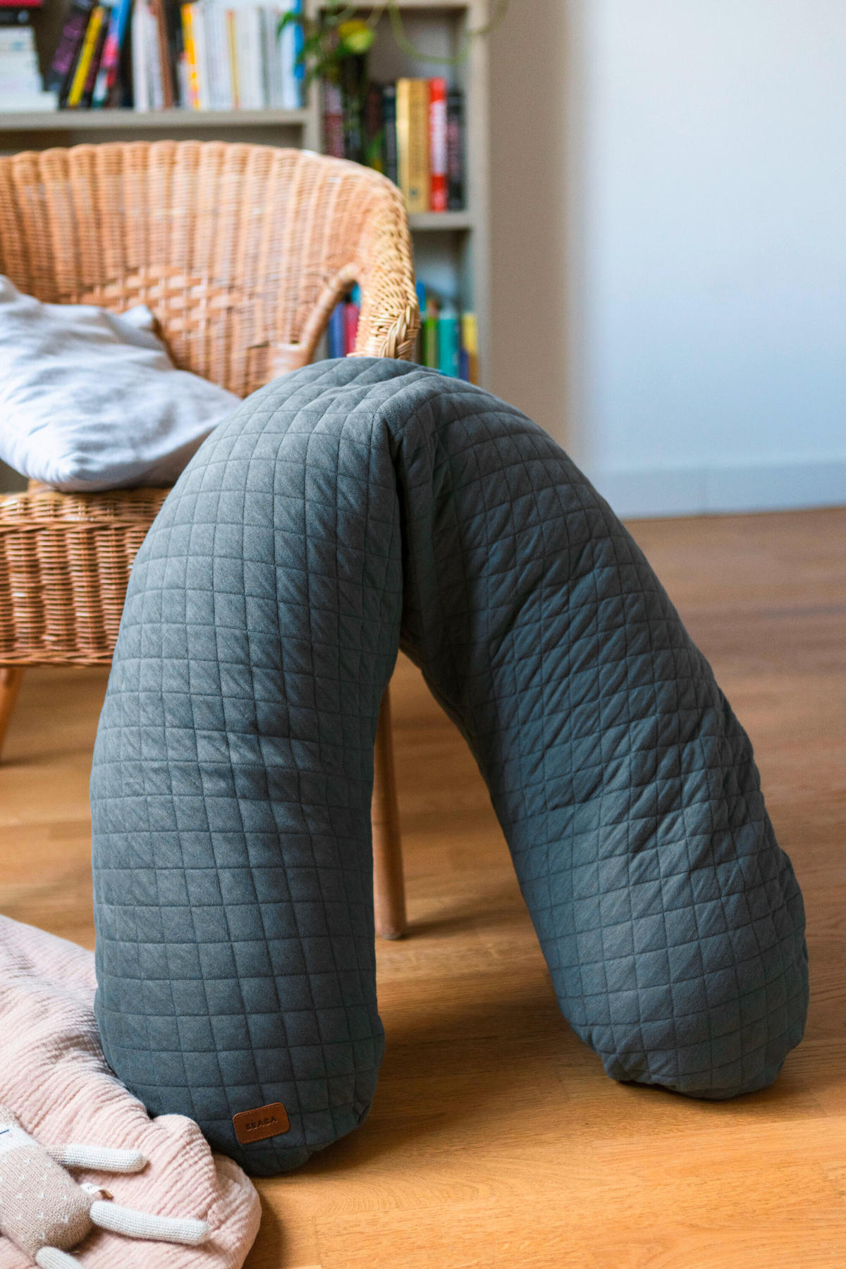 STILLKISSEN   - Blau, Basics, Textil (180/39/15cm) - Beaba