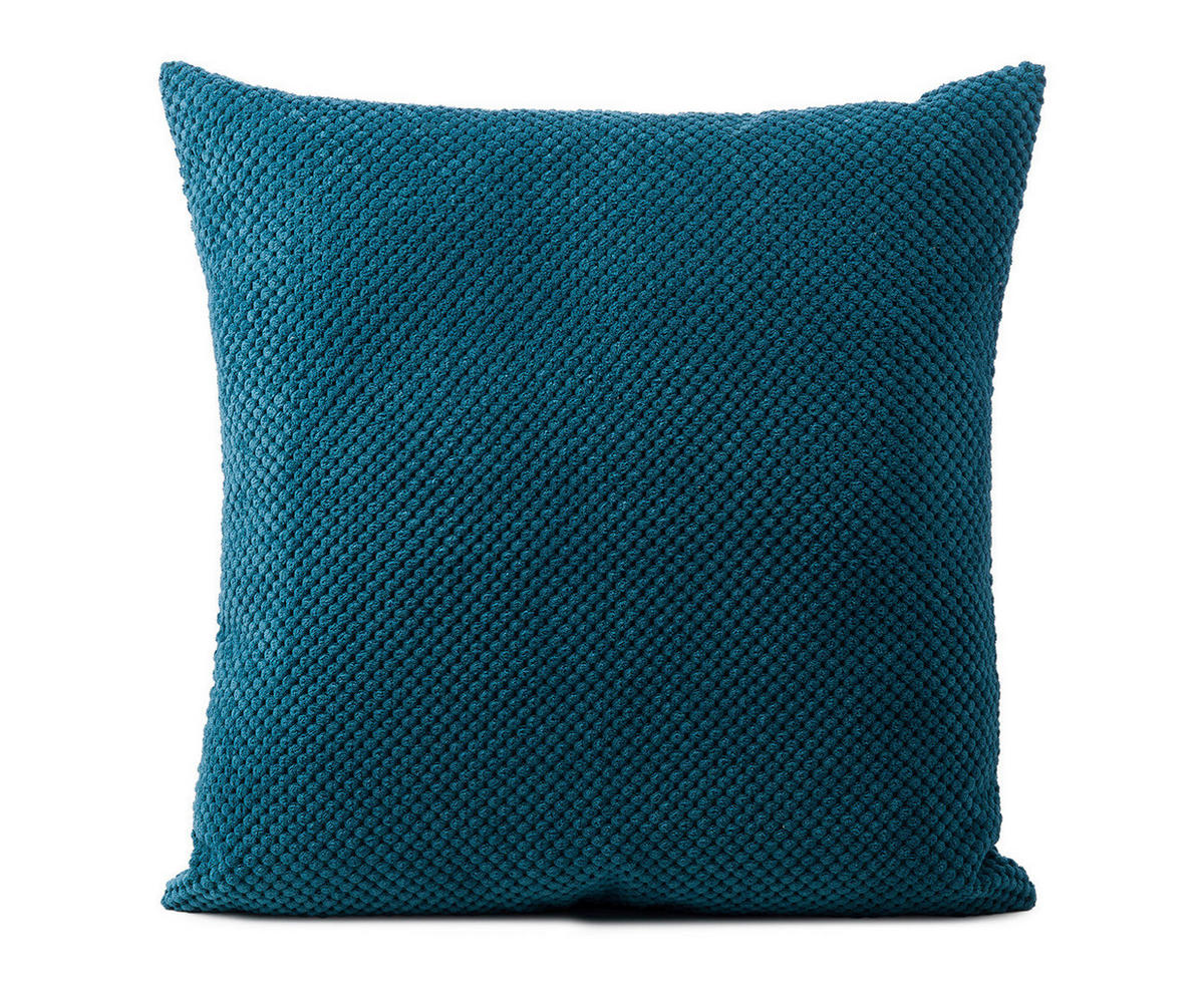 DEKORAČNÝ VANKÚŠ 50/50 cm - tyrkysová, Basics, textil (50/50cm) - Novel