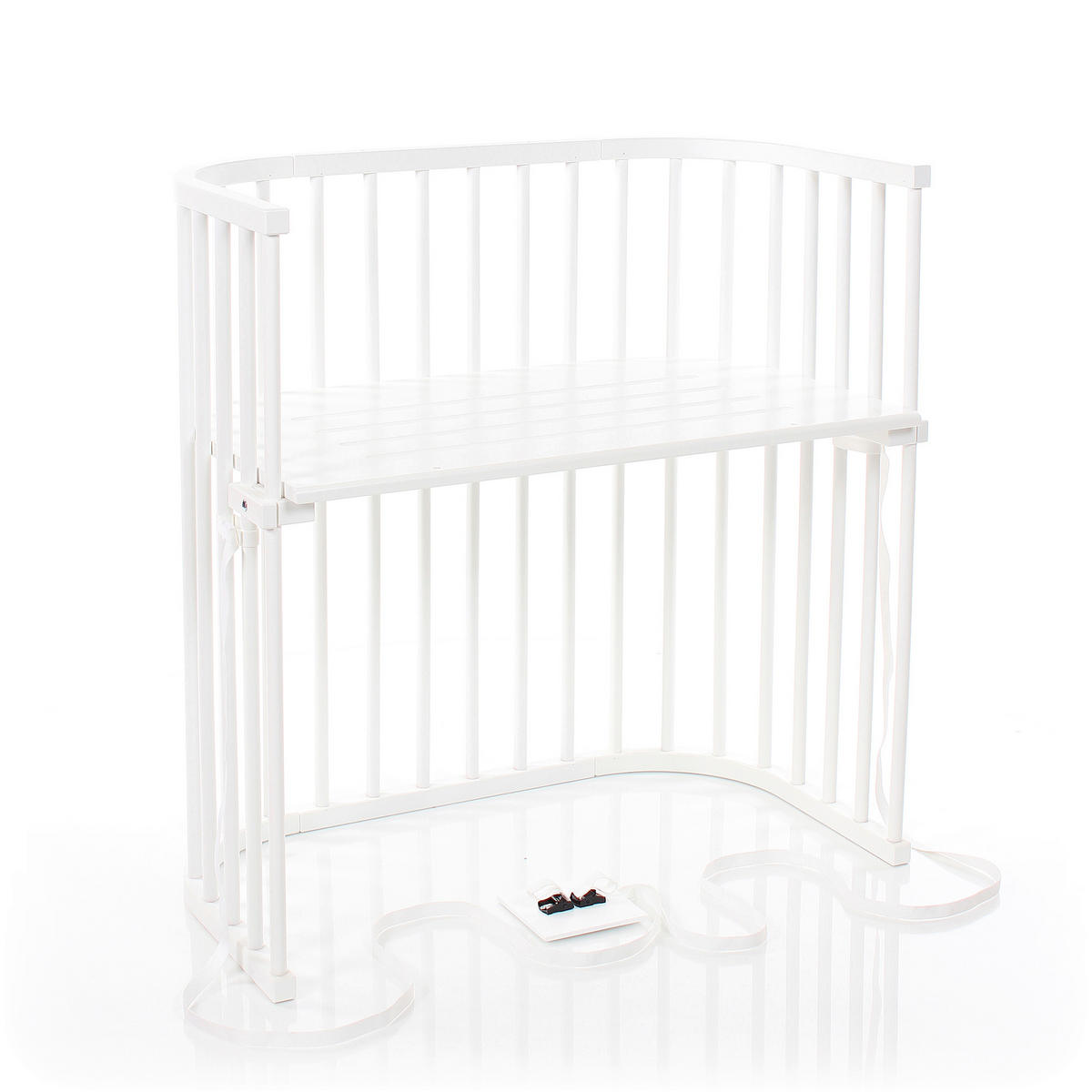 Boxspring Babybay mit weißer hot Nestumrandung