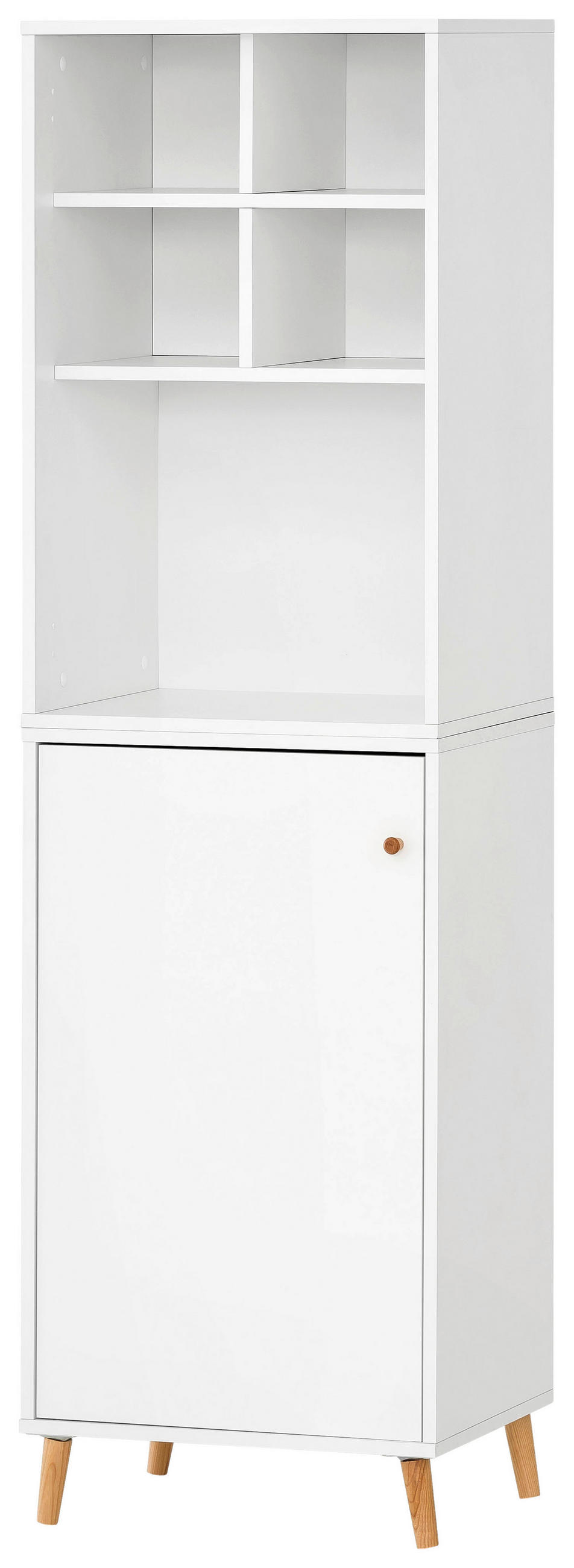AKTENSCHRANK Weiß  - Weiß, MODERN, Holzwerkstoff (50,95/174,2/41cm) - MID.YOU