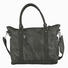 WICKELTASCHE - Schwarz/Weiß, KONVENTIONELL, Kunststoff/Textil (50/14/33cm) WICKELTASCHE - Schwarz/Weiß, KONVENTIONELL, Kunststoff/Textil (50/14/33cm)
