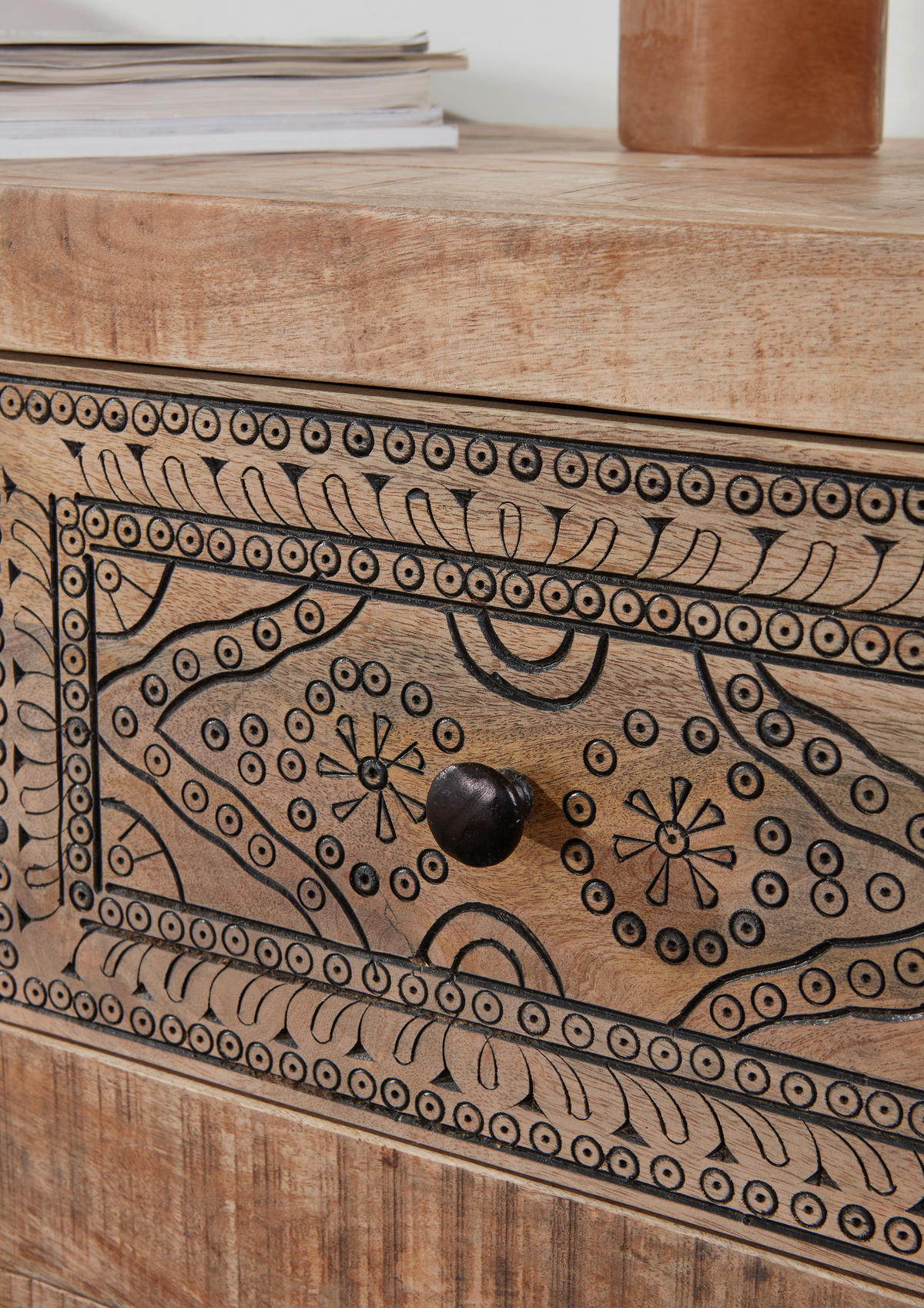 LOWBOARD  in 165/50/43 cm  - Schwarz/Braun, Design, Holz/Holzwerkstoff (165/50/43cm) - Landscape