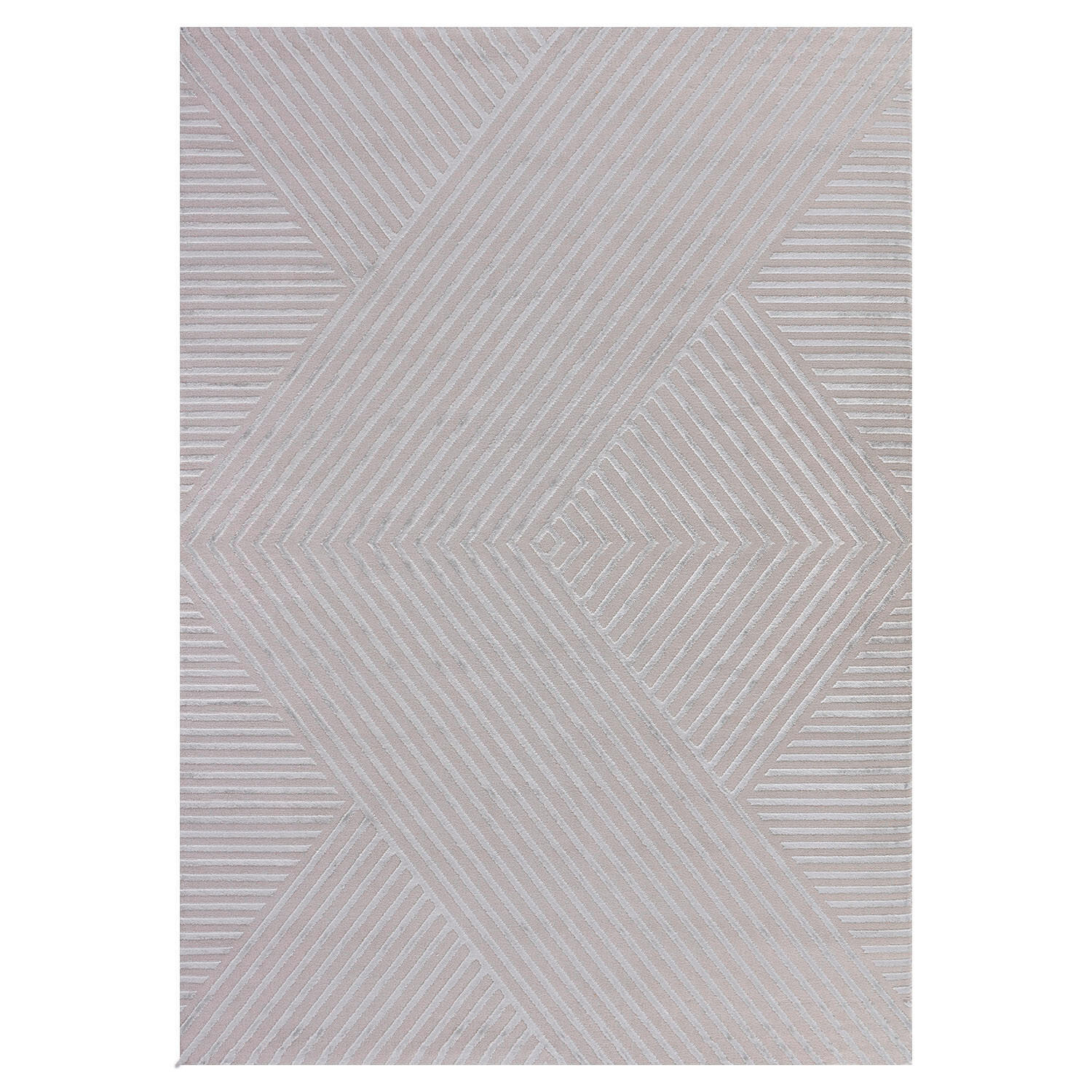 WEBTEPPICH 80/150 cm Sahara Silberfarben  - Silberfarben, Design, Textil (80/150cm) - Novel