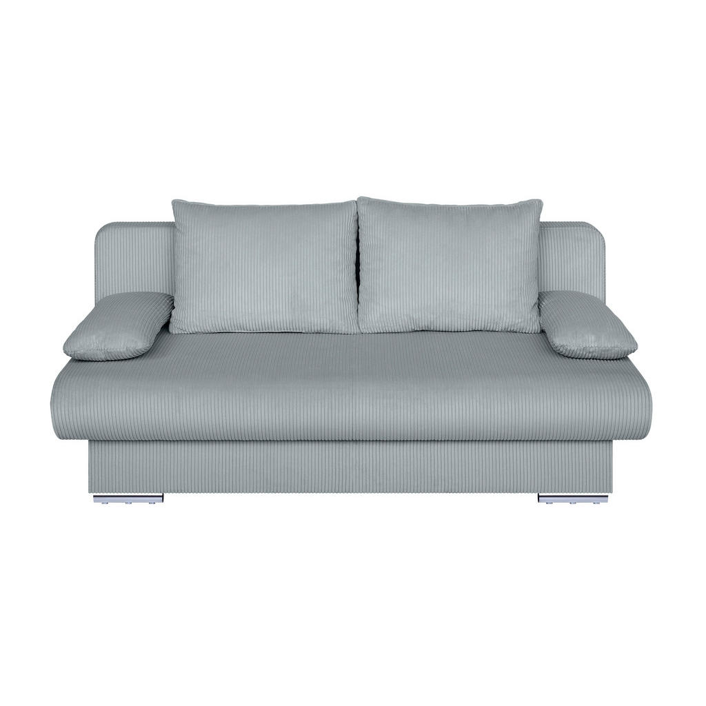 P & B ROZKLADACIA POHOVKA, textil, kompozitné drevo, mätovozelená
