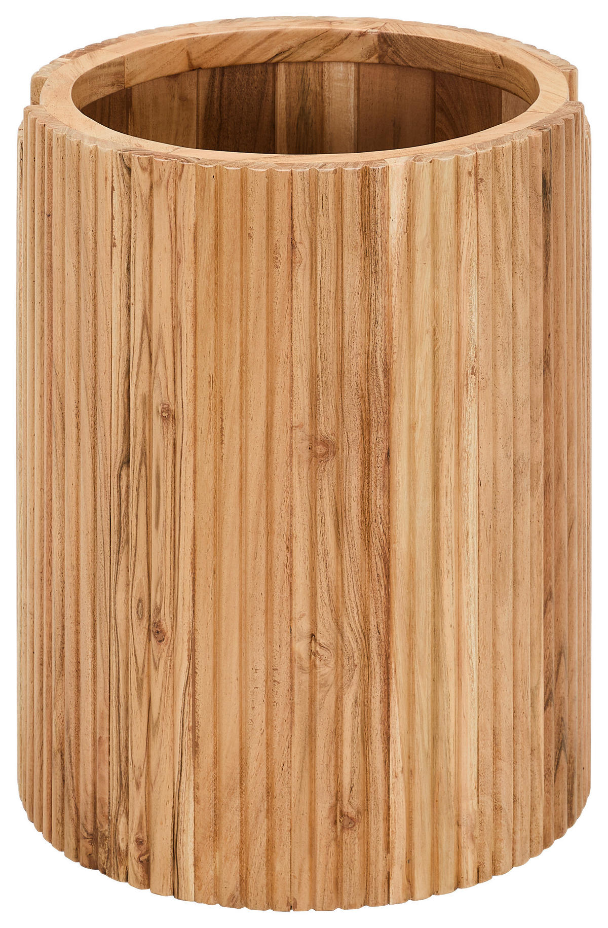 BEISTELLTISCH Akazie vollmassiv Akaziefarben rund  - Akaziefarben, KONVENTIONELL, Holz (40/50/40cm) - Livetastic