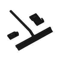 DUSCHABZIEHER - Schwarz, Basics (25/3,5/30cm) - Aquanova