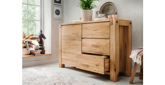 SIDEBOARD 140/90/45 cm  - Eichefarben, Natur, Holz (140/90/45cm) - Valnatura