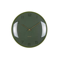 WANDUHR Fuerte Grün  - Grün, Basics, Metall (30,5cm) - Karlsson