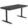 SCHREIBTISCH 140/70/73-118 cm  in Schwarz  - Schwarz, Design, Holzwerkstoff/Kunststoff (140/70/73-118cm) - Novel