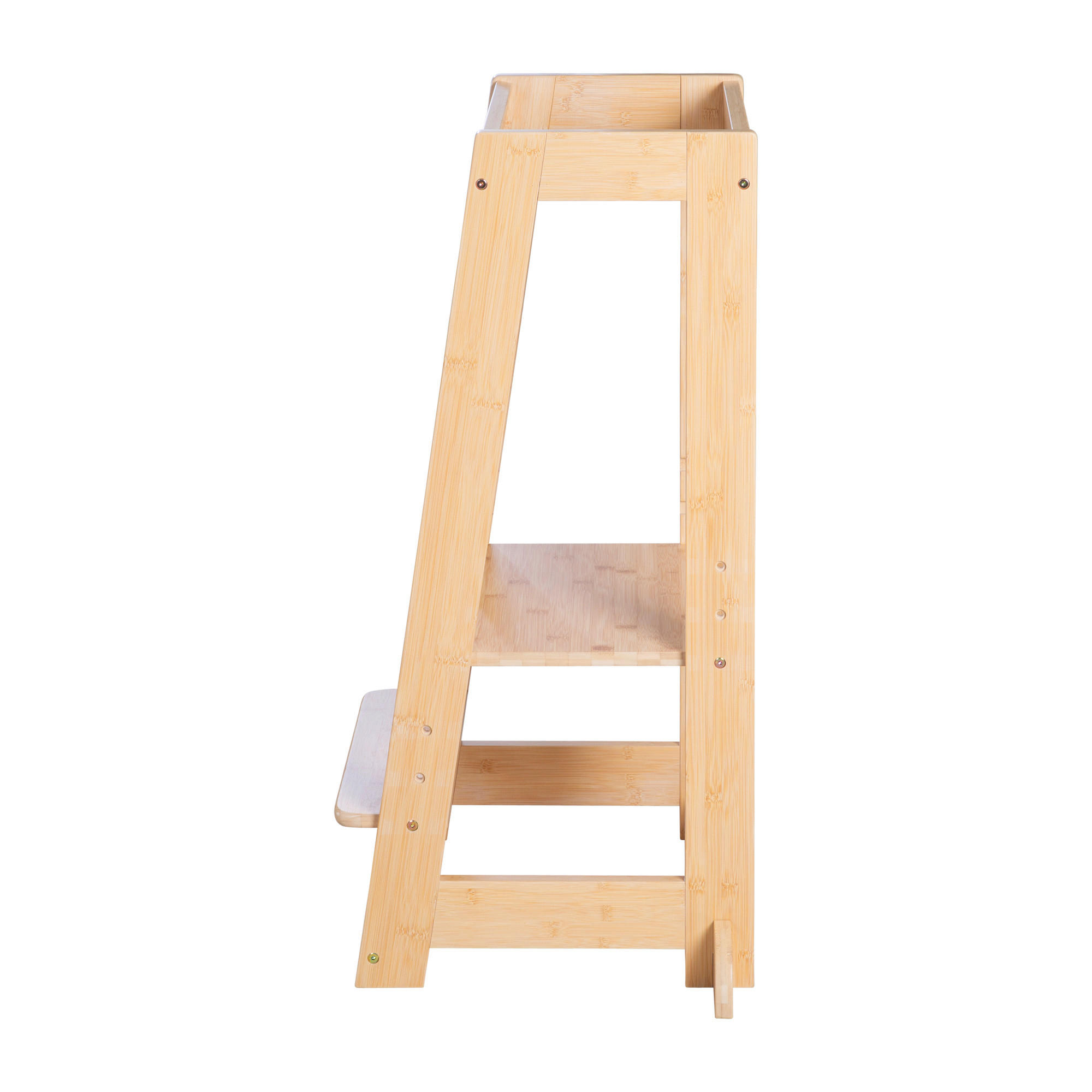 LERNTURM roba  - Naturfarben, Basics, Holz (54/88/43,5cm) - Roba