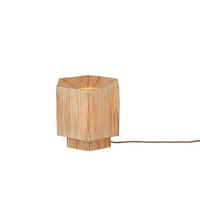 SVJETILJKA STOLNA Good & Mojo  - prirodne boje, Basics, prirodni materijali (27/27/26cm) - Good & Mojo