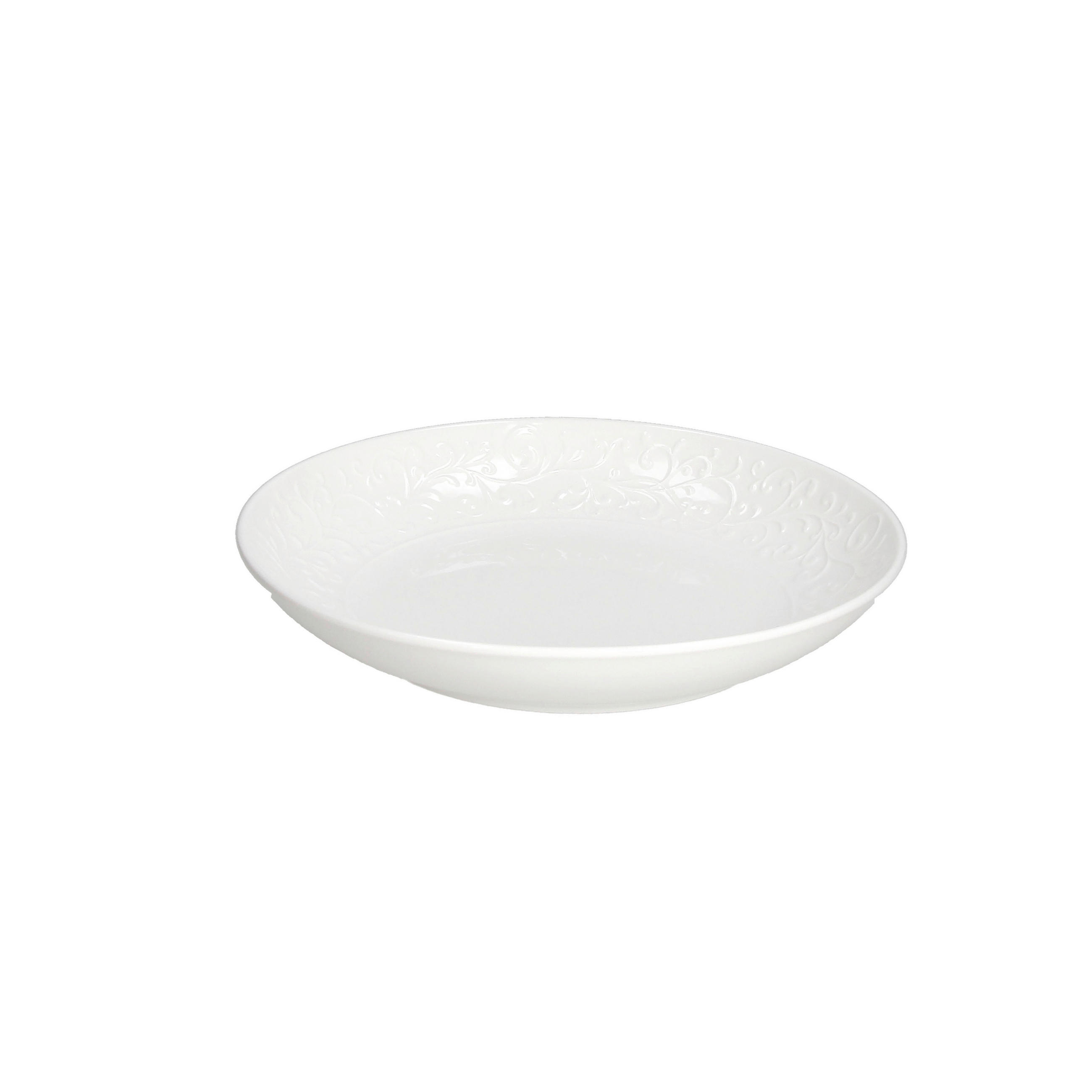 TANJUR DUBOKI    23/4 cm      Jasmin Bianco  - bijela, Basics, keramika (23/4cm) - Tognana
