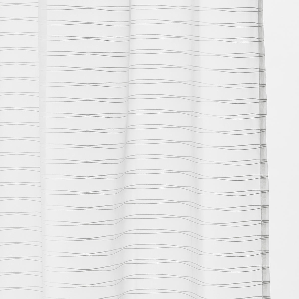 VORHANGSCHAL  transparent  130/250 cm   - Weiß, Design, Textil (130/250cm) - Joop!