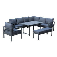 BAŠT. GARNITURA ZA RUČAVANJE 5 delova  - Moderno, metal/tekstil - Ambia Garden