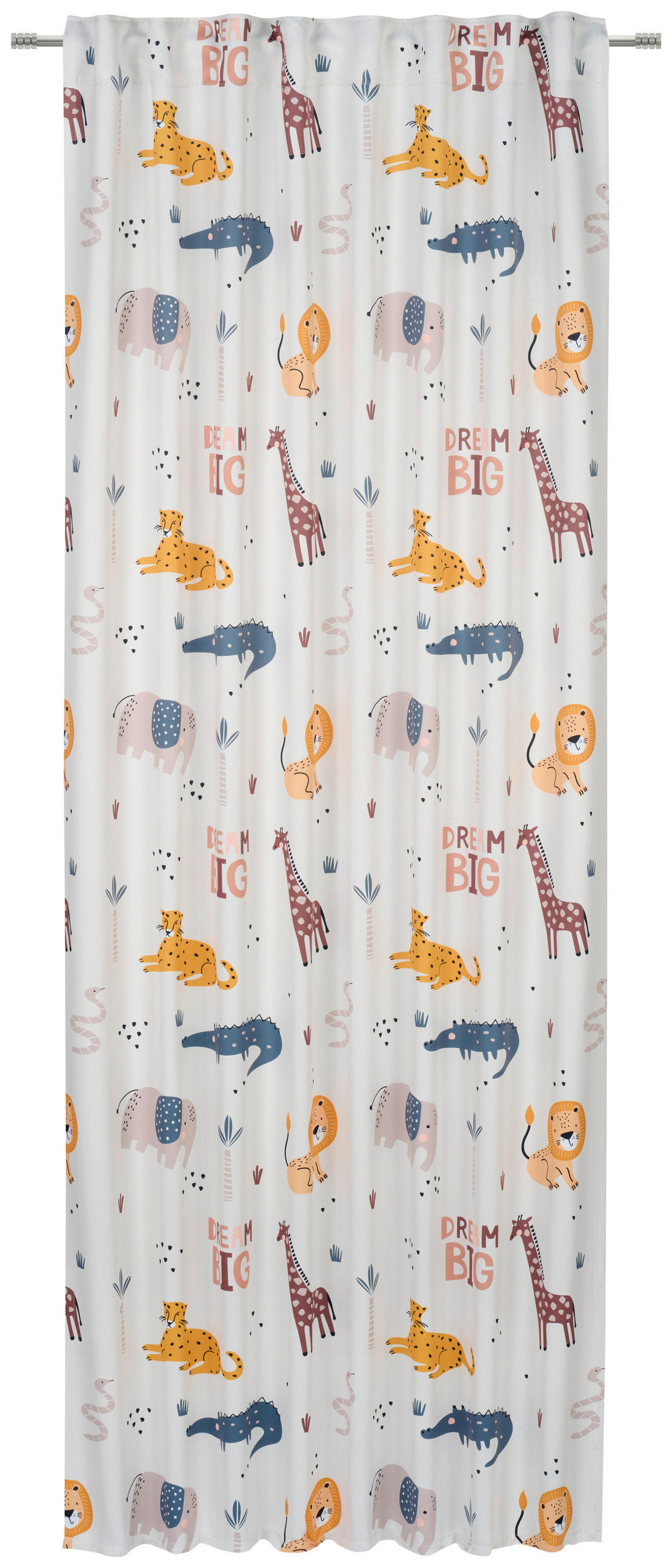 GARDIN FÖR BARN ej transparent  - multicolor, Klassisk, textil (130/245cm) - Ben'n'jen