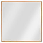 WANDSPIEGEL 72/72/3 cm    in quadratisch  - Eichefarben, MODERN, Glas/Holz (72/72/3cm) - Linea Natura