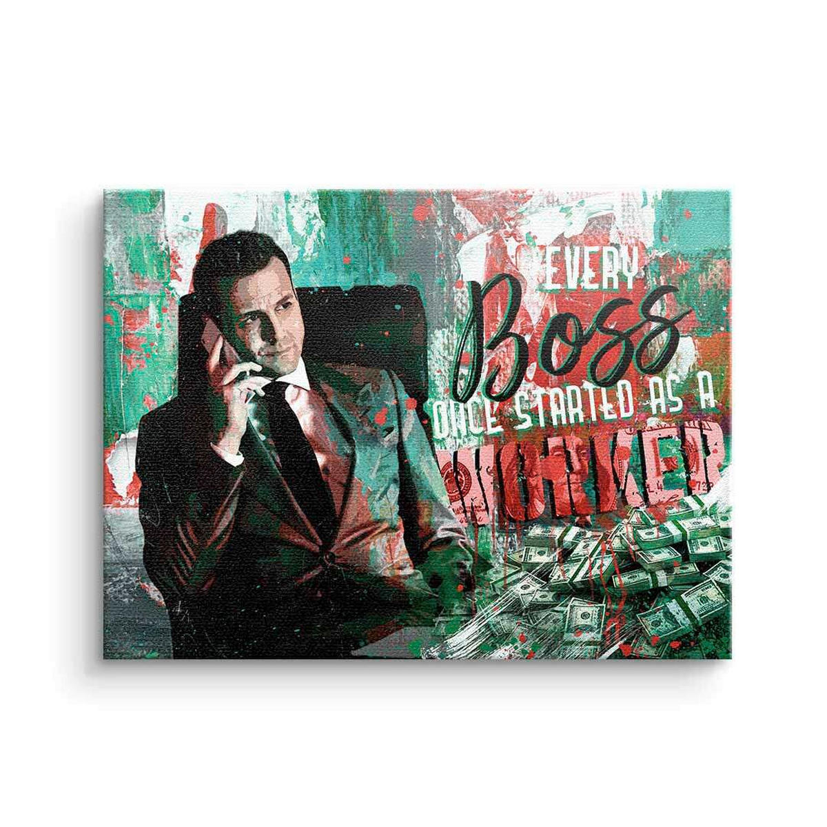 KUNSTDRUCK  - Multicolor, Basics, Holz (80x60cm)