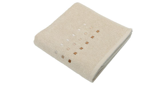 HANDTUCH 50/100 cm Beige - Beige, KONVENTIONELL, Textil (50/100cm) - Esposa