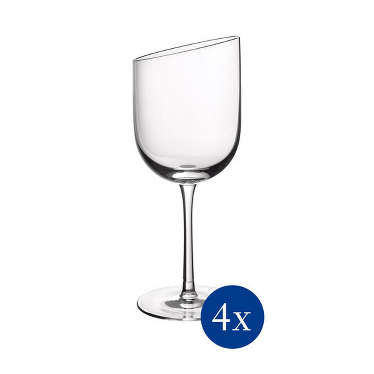 GLÄSERSET New Moon  4-teilig  - Transparent, Design, Glas (200ml) - Villeroy & Boch