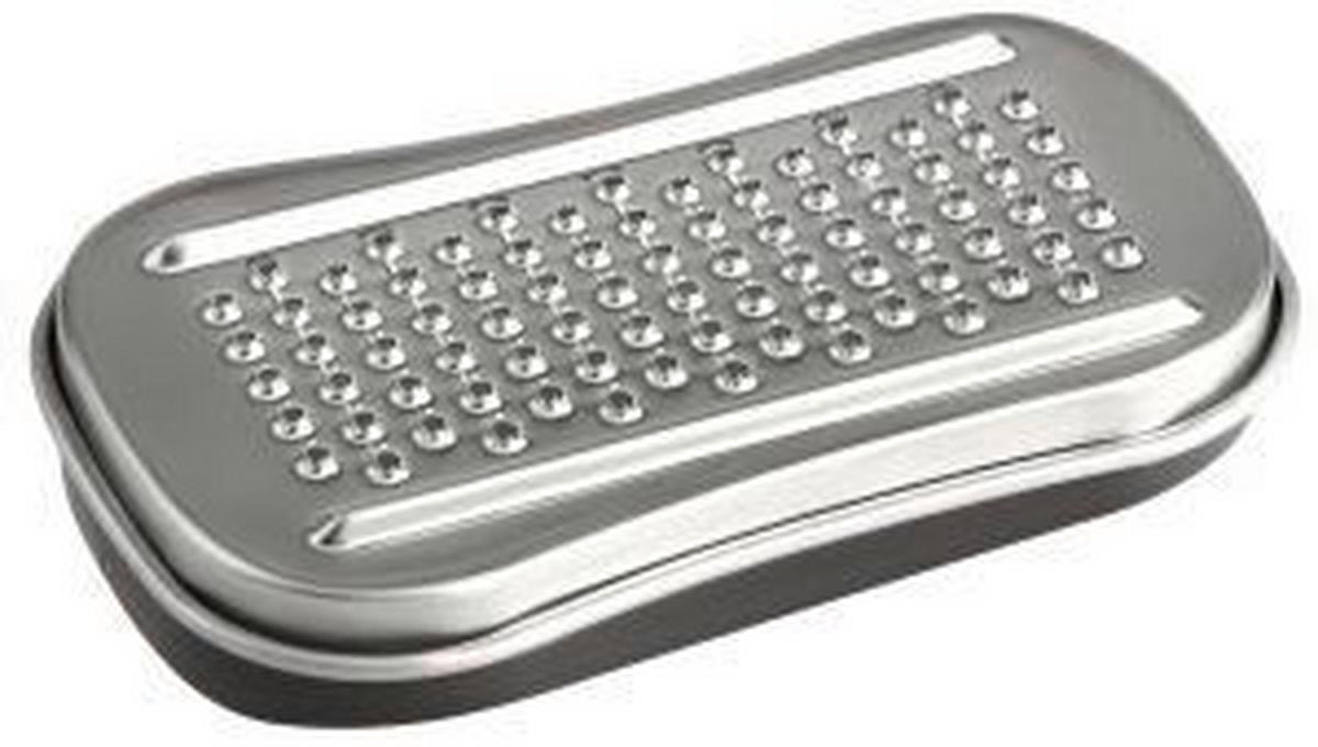 MUSKATREIBE - Edelstahlfarben/Silberfarben, KONVENTIONELL, Kunststoff/Metall (9,2/5,5/2,0cm) - Fackelmann