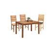 ESSTISCH in Holz 120/80/75 cm  - Eichefarben, KONVENTIONELL, Holz (120/80/75cm) - Carryhome