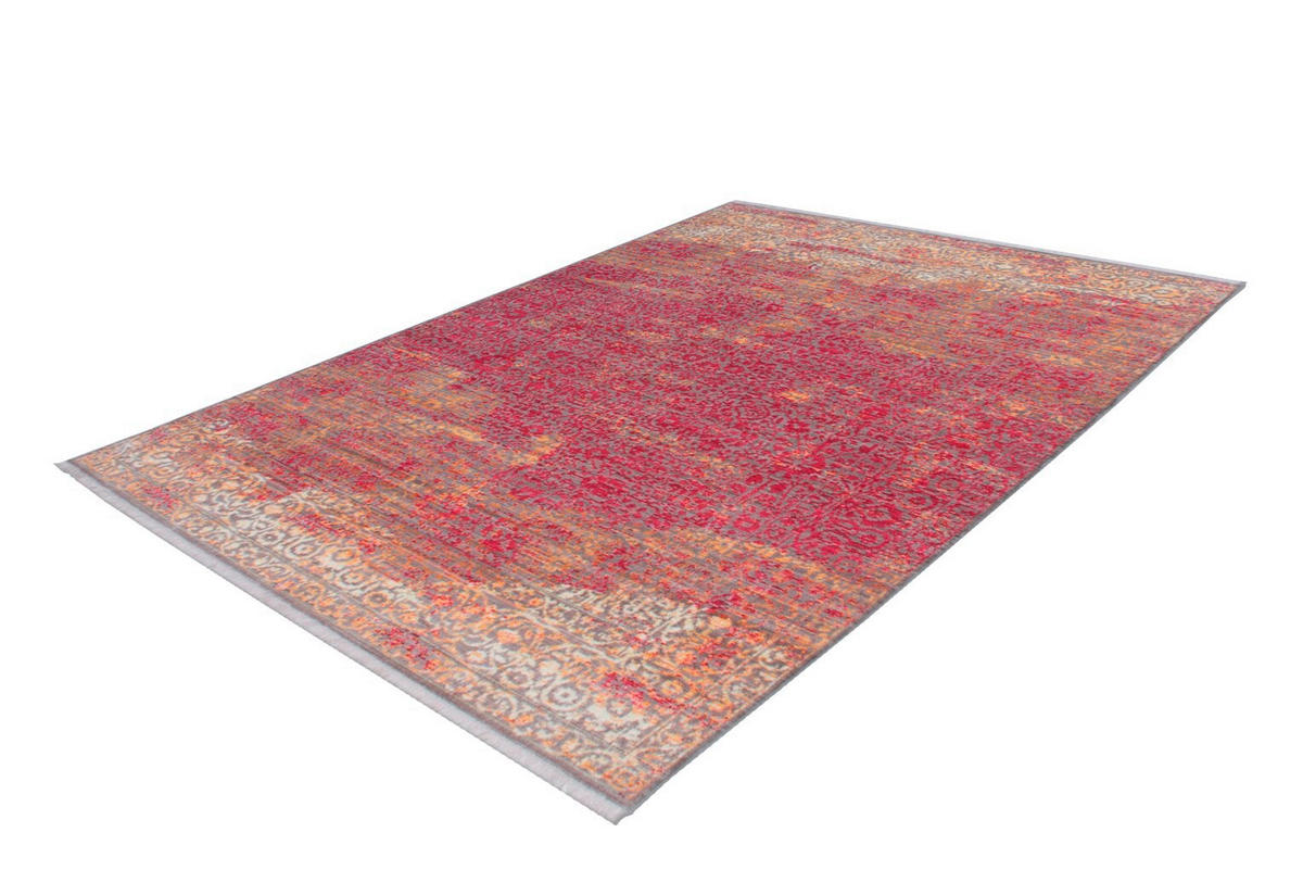 FLACHWEBETEPPICH 160/230 cm Antigua Orange, Rot  - Rot/Orange, Design, Textil (160/230cm) - Novel