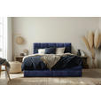 BOXSPRINGBETT 160/200 cm  in Blau  - Blau/Schwarz, Design, Kunststoff/Textil (160/200cm) - Esposa