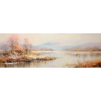 LEINWANDBILD Landschaft & Natur 180/60 cm  - Multicolor, Basics, Holz/Papier (180/60cm) - Euroart