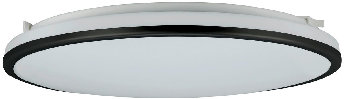 LED-DECKENLEUCHTE white² 33/5,7 cm   - Anthrazit, Basics, Kunststoff/Metall (33/5,7cm)