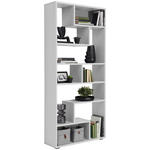 RAUMTEILER Kunststoff Grau  - Schwarz/Grau, MODERN, Kunststoff (92/202/30cm) - Hom`in