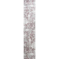 LÄUFER 67/340 cm Sorrent Grau, Rosa, Silberfarben  - Silberfarben/Rosa, Design, Textil (67/340cm)