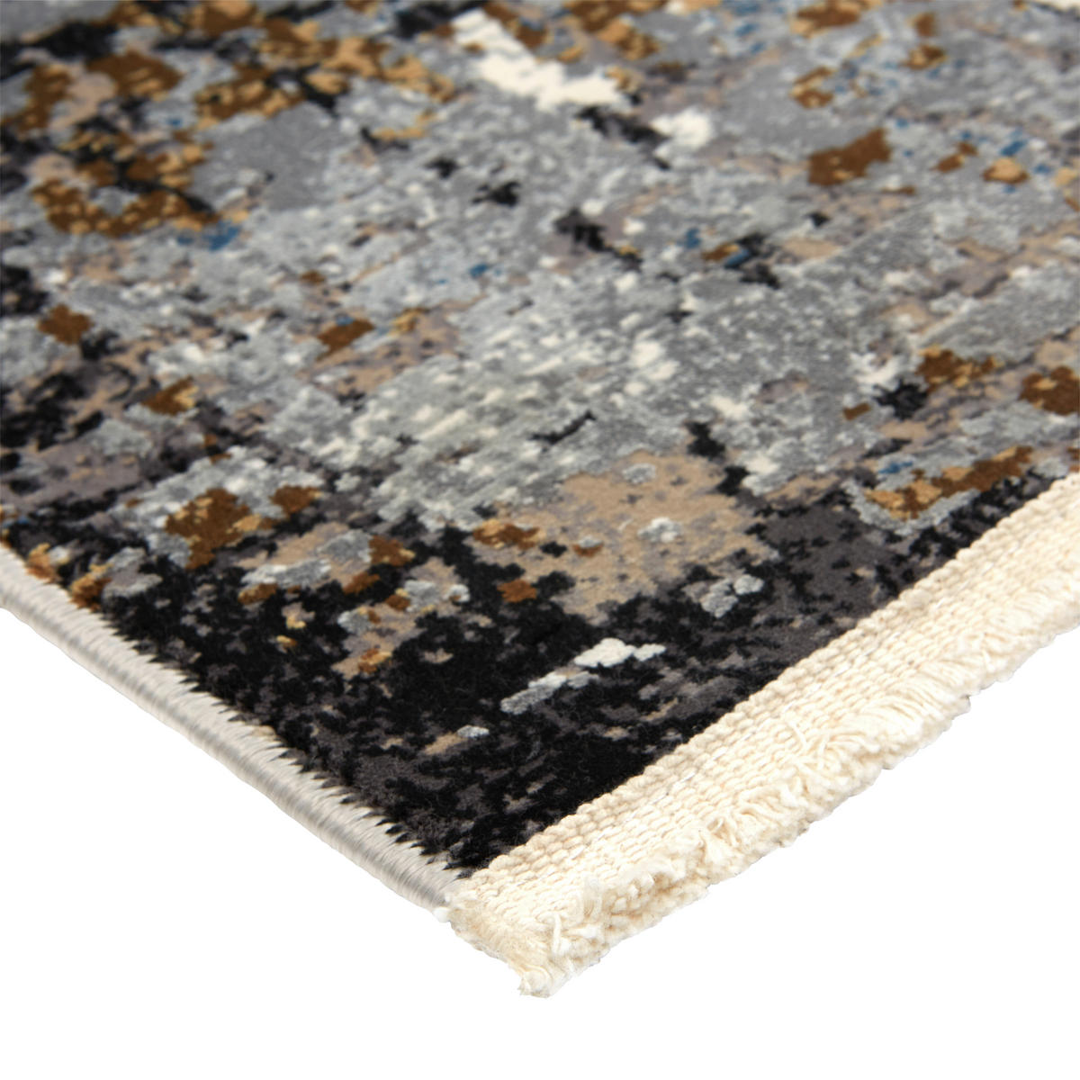 TKANÝ KOBEREC, 200/290 cm, šedá, vícebarevná - šedá/vícebarevná, Design, textil/přírodní materiály (200/290cm) - Dieter Knoll