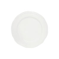 Farfurie Întinsă  - alb, Basics, ceramică (27.5/2.7/27.5cm)