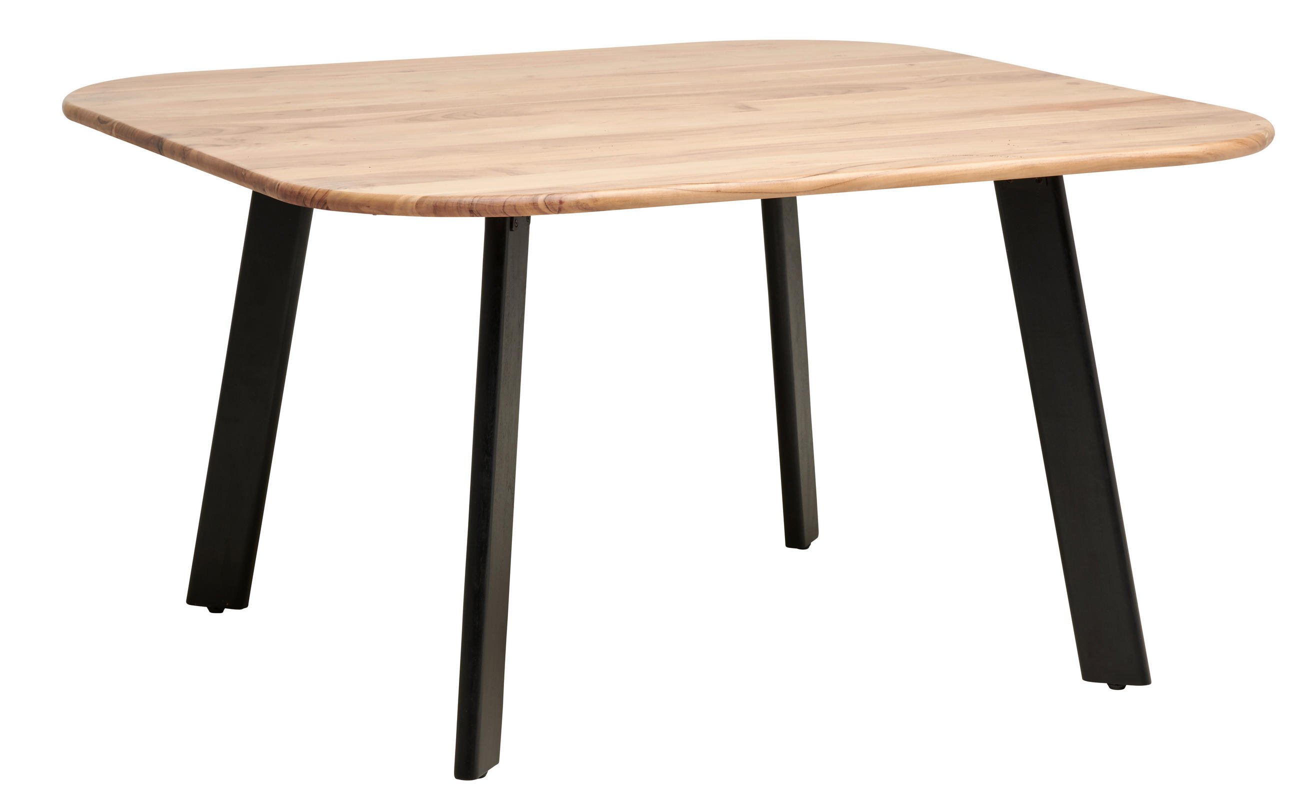 STOL ZA BLAGOVAONICU  crna, boje bagrema  drvo      - boje bagrema/crna, Moderno, drvo (140/76/140cm) - Livetastic