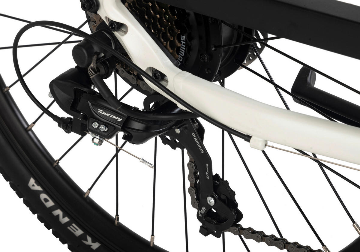 ELEKTROFAHRRAD - Weiß, Basics, Metall (180/70/100cm) - Atrigo