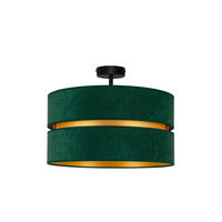 DECKENLEUCHTE Duo 40/30 cm   - Multicolor, Trend, Textil (40/30cm)