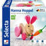 ZIEHFIGUR - Naturfarben/Rosa, Basics, Holz (13cm) - Selecta