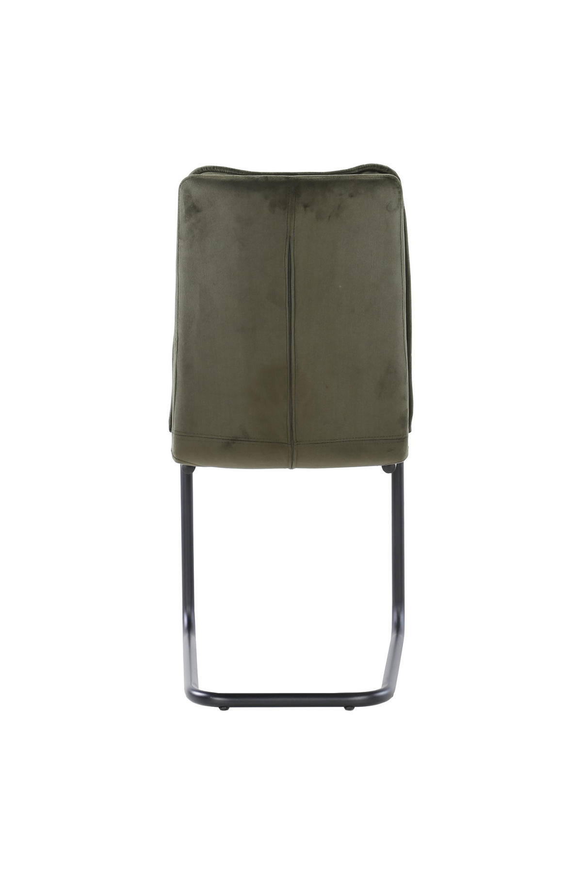 STOLICA  zelena, crna  drvo, metal, tekstil      - zelena/crna, drvo/metal (46.5/96.5/63cm)