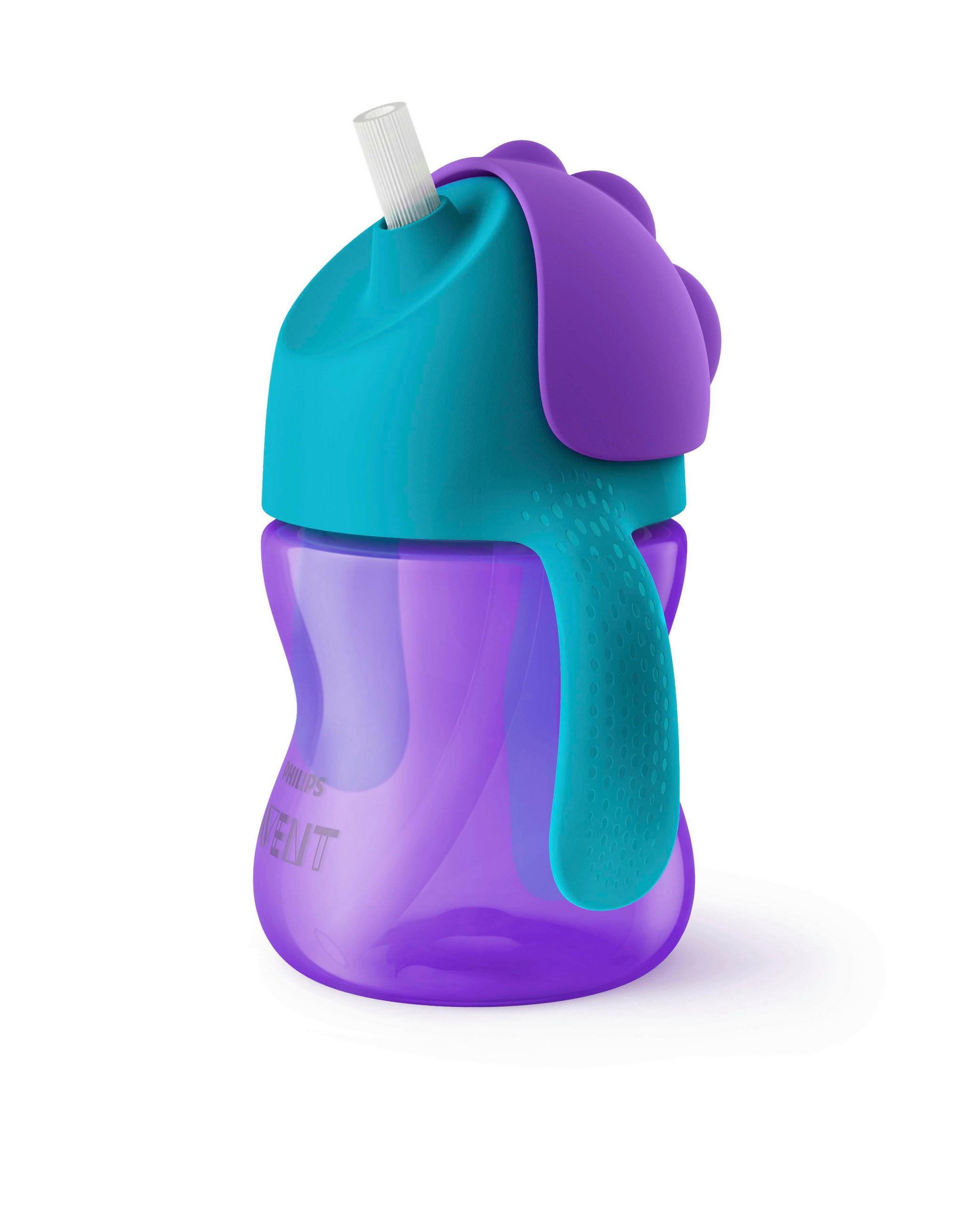 DEČJA SPORTSKA FLAŠICA  200 ml    - lila, Osnovno, plastika (13,8/8,1/11,1cm) - Avent