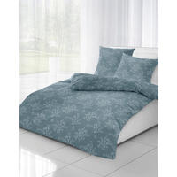 BETTWÄSCHESET Flanell 160/210 cm  50 cm/70 cm  - Grau, Basics, Textil (160/210cm) - Ambiente
