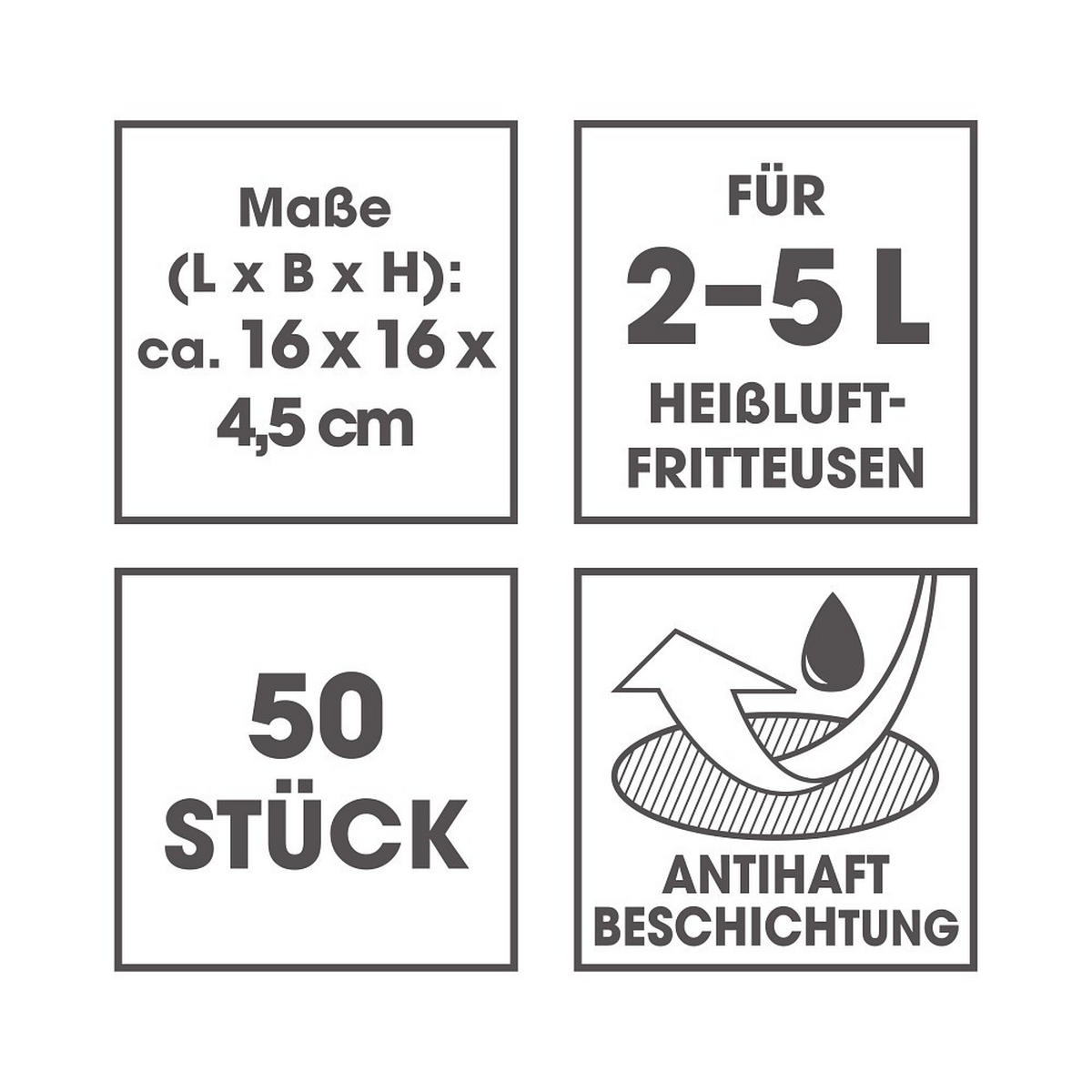 BACKFORMENSET GOURMETmaxx  - Braun, Basics, Papier (16/16/4,5cm) - GOURMETMAXX