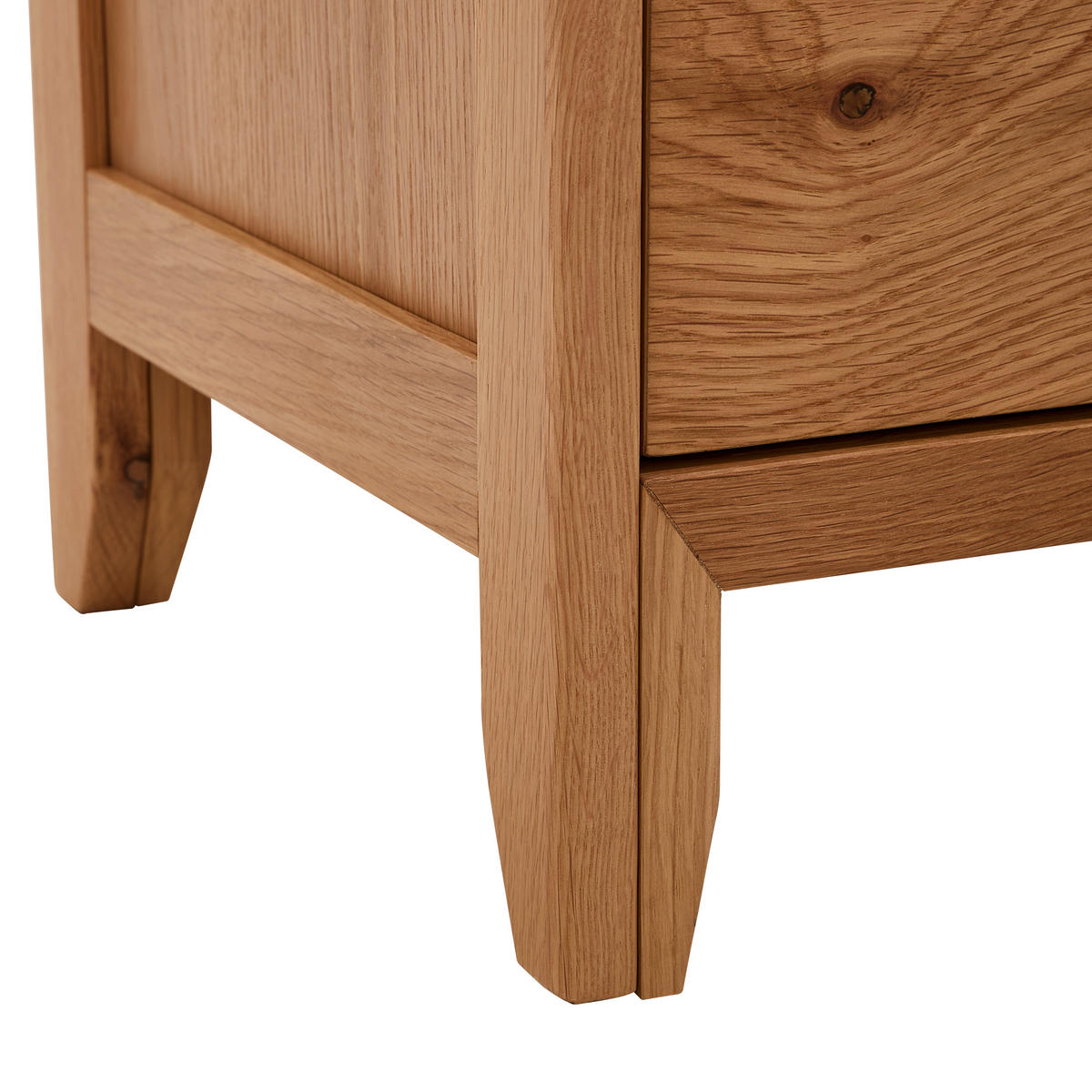 PRÍBORNÍK S VITRÍNOU, dub, prírodná farba, 85/180/43 cm - prírodná farba, Lifestyle, drevo/kompozitné drevo (85/180/43cm) - MID.YOU