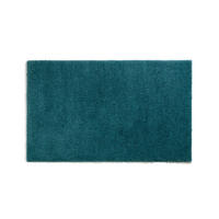 BADEMATTE Petrol  - Petrol, KONVENTIONELL, Textil (80/50/1,5cm) - Kela