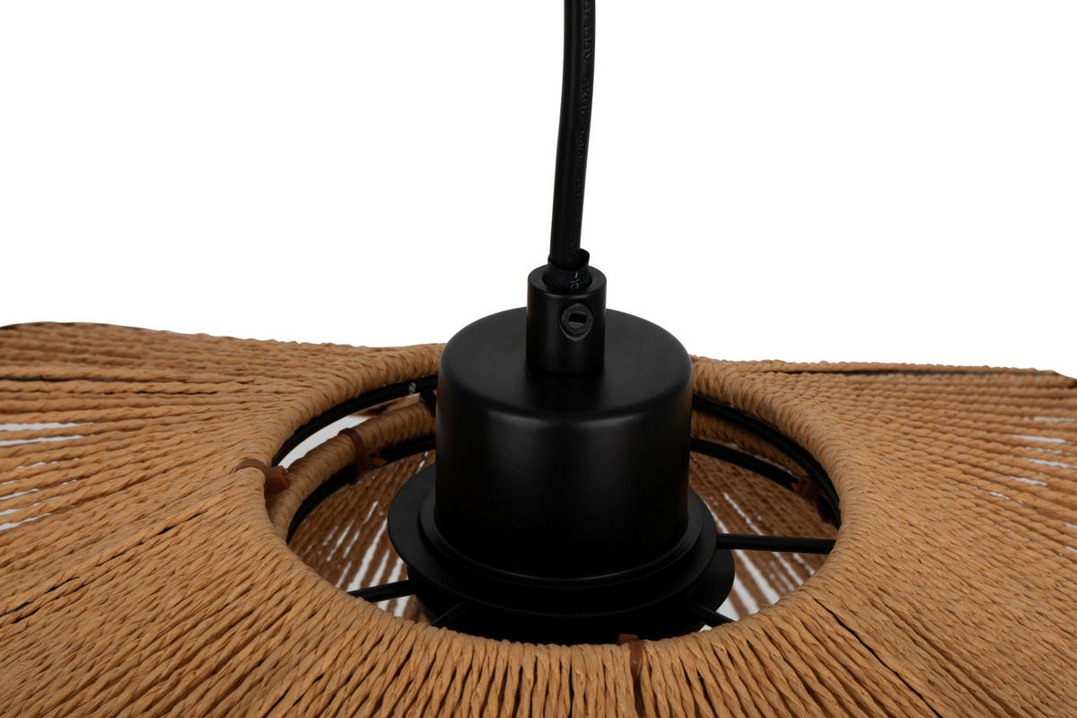 HÄNGELEUCHTE 40/120 cm   - Hellbraun, Design, Papier/Metall (40/120cm) - Collet's Monde