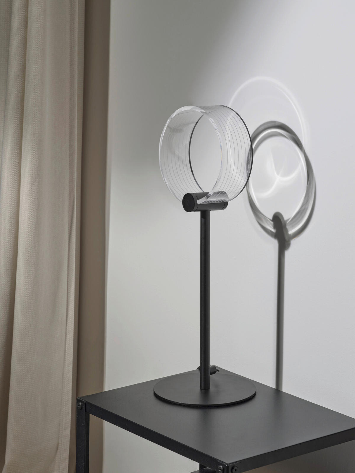LED-TISCHLEUCHTE 16/44 cm   - Schwarz, Design, Kunststoff (16/44cm) - Osram