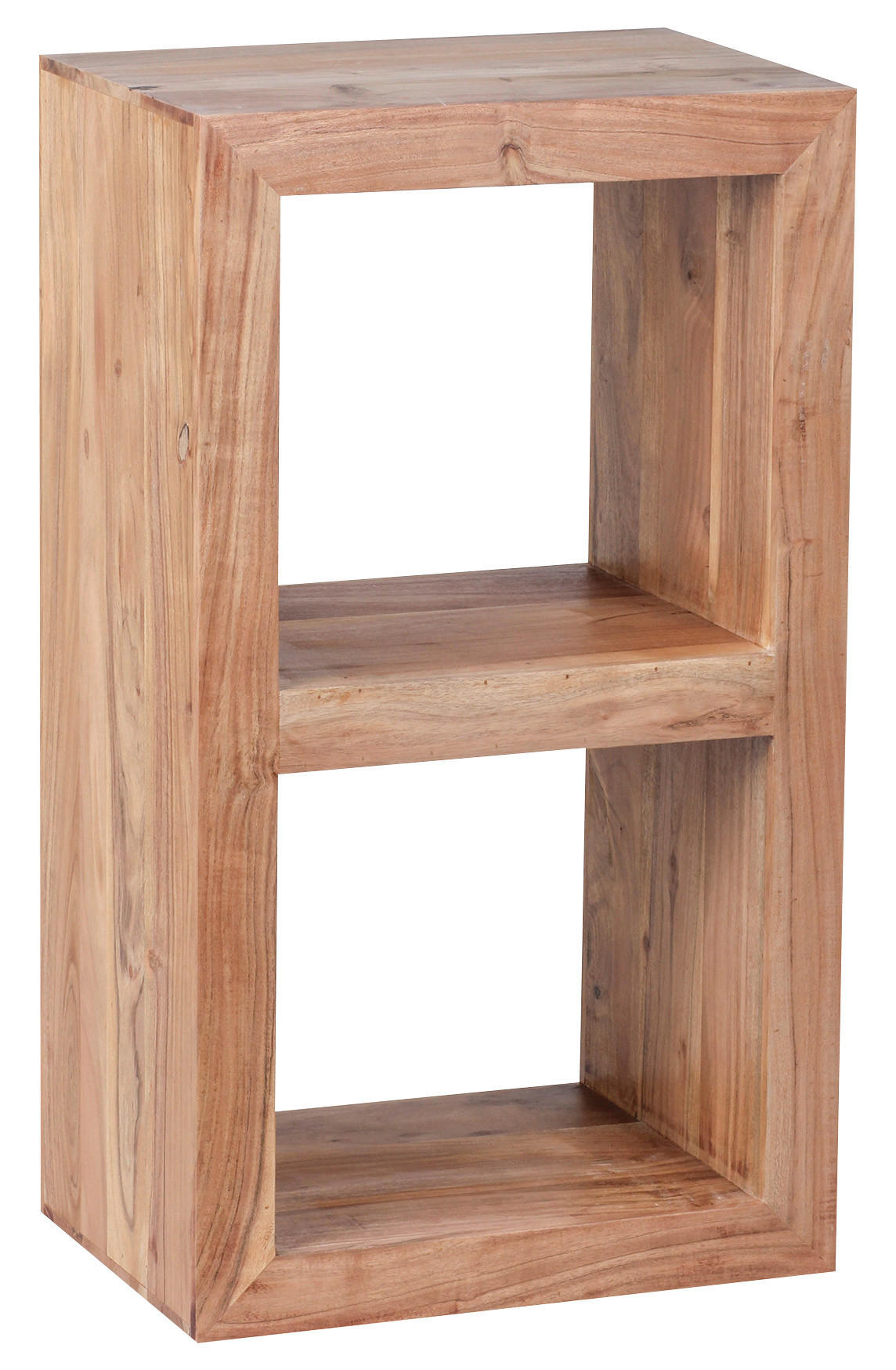 STANDREGAL Akazie massiv Akaziefarben - Akaziefarben, MODERN, Holz (50/88/35cm) - MID.YOU