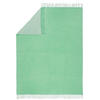 PLÉD 150/200 cm  - fehér/zöld, Konventionell, textil (150/200cm) - Novel
